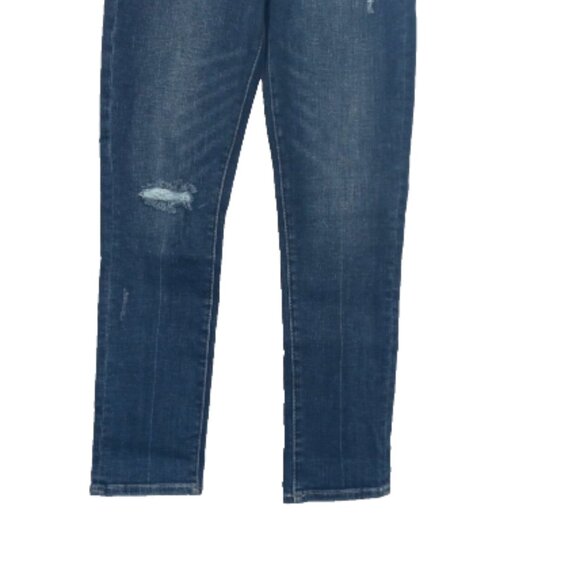 7 For All Mankind Josefina Skinny Jeans Sz 23 (24x27) NWT Button Fly Blue Denim - Picture 3 of 13